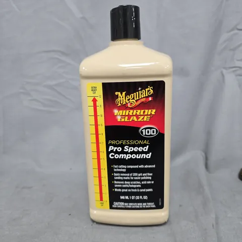 BOX OF APPROXIMATELY 10 HOUSEHOLD ITEMS TO INCLUDE: PRO SPEED COMPOUND, TECH WASH AND MULTI SURFACE CLEANER