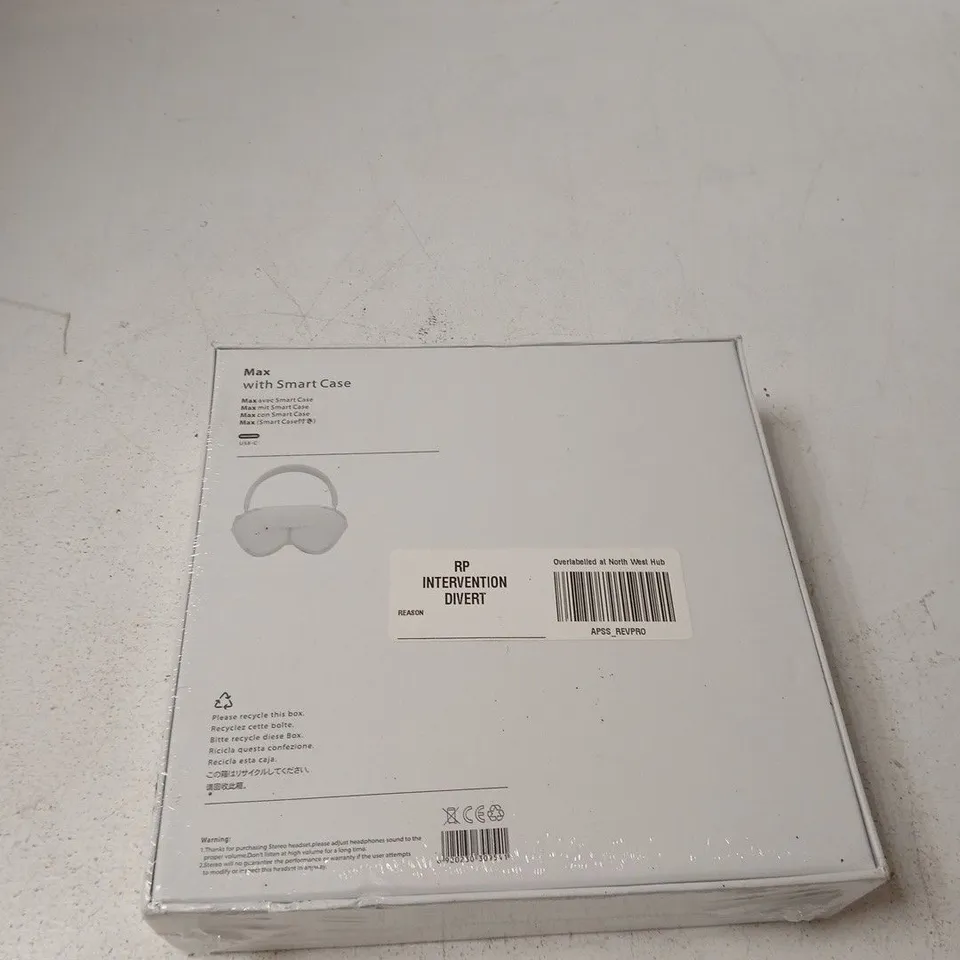 MAX WIRELESS OVER-EAR HEADPHONES – BOXED