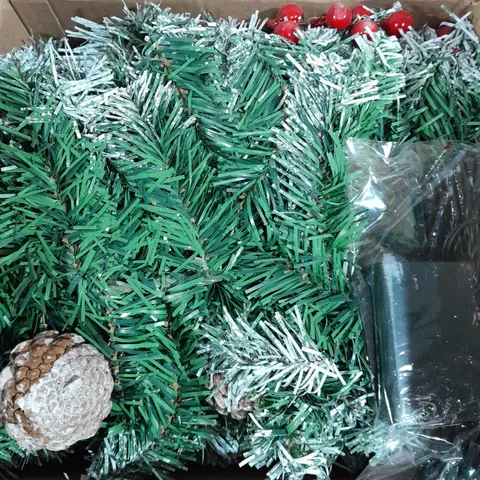 BOXED 2,7M XMAS GARLAND 