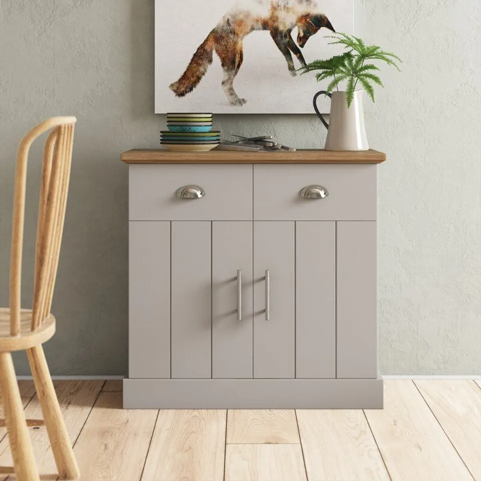 BOXED BRIELLE SIDEBOARD - SLATE BLUE FINISH (BOX OF 2)