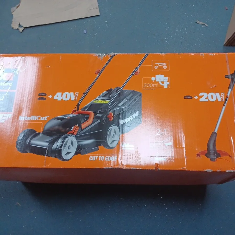 WORKX 20V MAX LAWN TWIC PACK - COLLECTION ONLY