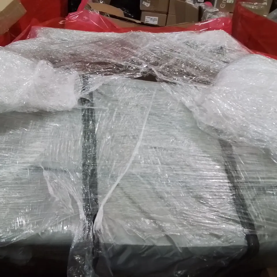 PALLET OF ASSORTED HOUSEHOLD GOODS AND PRODUCTS TO INCLUDE;TRIPOD,HYPER FETCH DOG TOY,GOVEE FLOOR LAMP