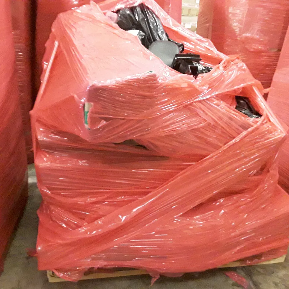PALLET OF ASSORTED PRODUCTS INCLUDING EXERCISE BIKE, GAZEBO AND ROWING MACHINE ECT