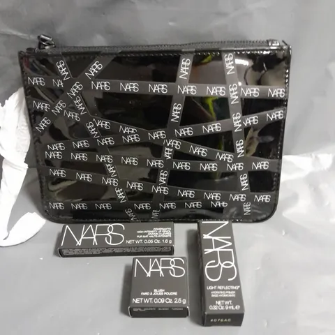 NARS MAKE UP MINIATURE COLLECTION WITH A BLACK PATENT BAG