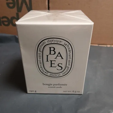 BOXED AND SEALED DIPTYQUE BAIES BOUGIE PARFUMEE SCENTED CANDLE 190G