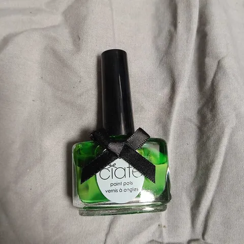 BOX OF APPROXIMATELY 160 CIATÉ LONDON PAINT POTS NAIL POLISH – PALM TREE (PP135) –NO EXPIRY DATE SHOWN 