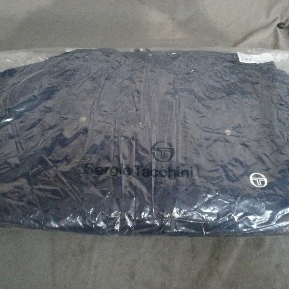 SERGIO TACCHINI WEAVER HOODED FIELD JACKET MARITIME BLUE – UK SIZE L