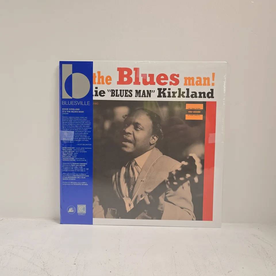 EDDIE KIRKLAND - IT'S THE BLUES MAN! VINYL