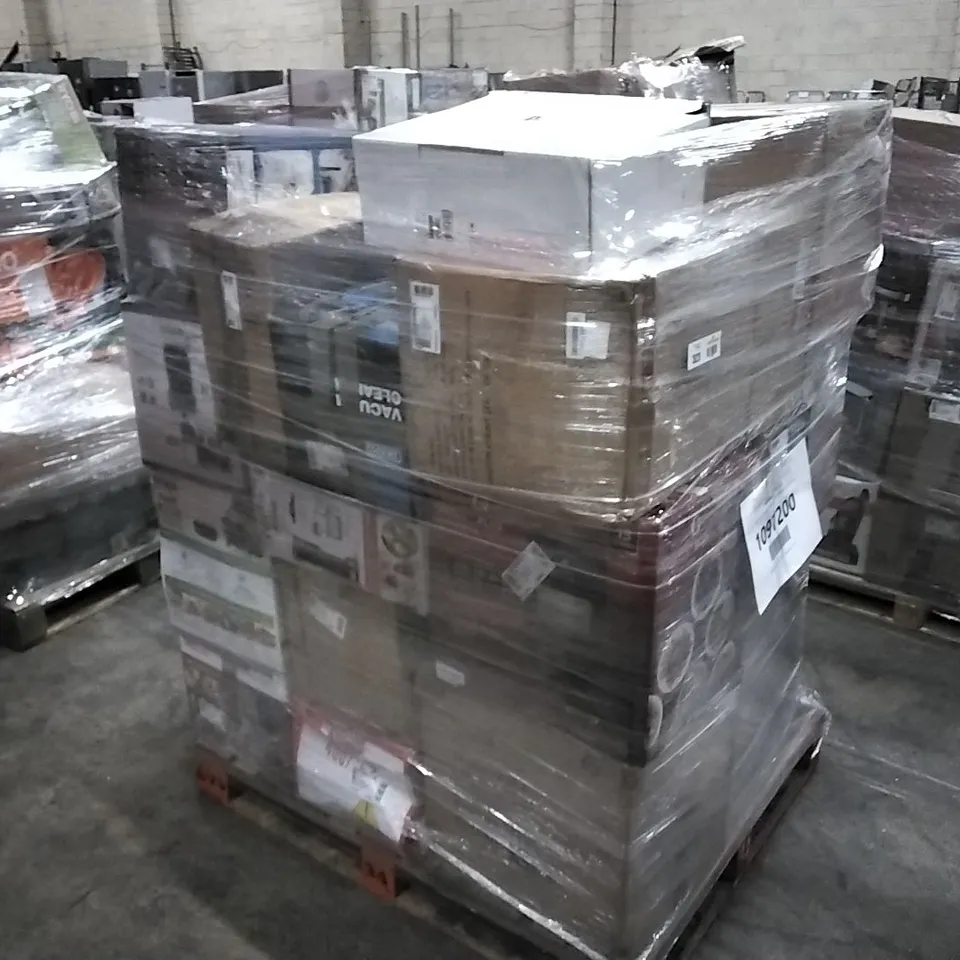 PALLET OF APPROXIMATELY 27 UNPROCESSED RAW RETURN HOUSEHOLD AND ELECTRICAL GOODS TO INCLUDE;