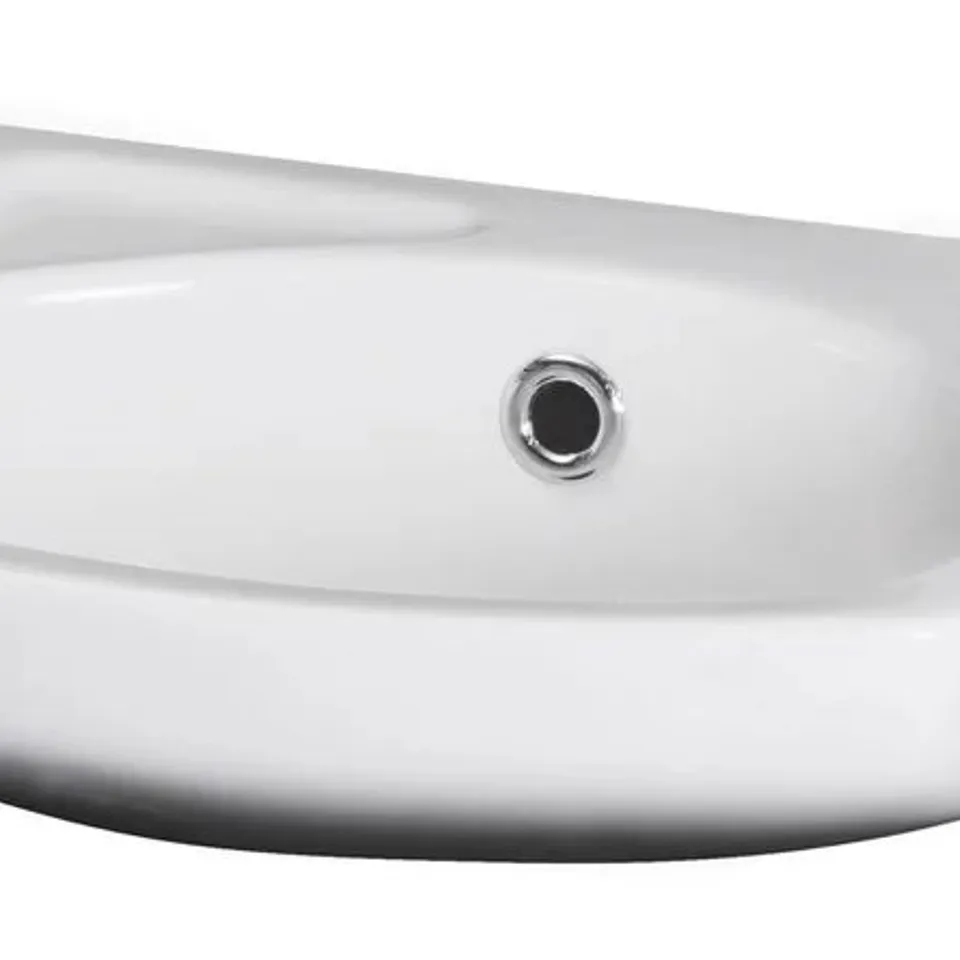 BOXED NUIE MELBOURNE 450MM L 280MM W WHITE VITREOUS CHINA WALL HUNG BASIN (1 BOX)