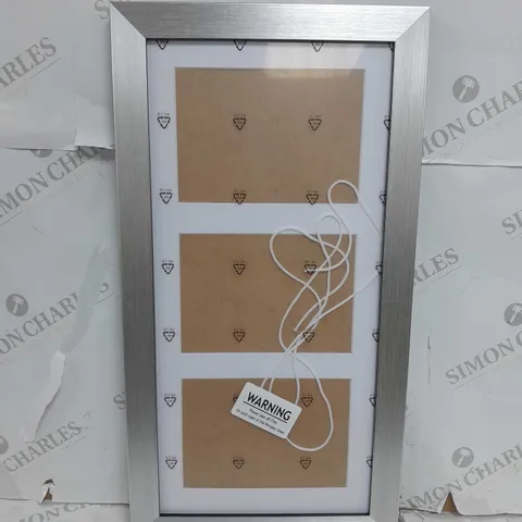 SILVER 3 PHOTO, PHOTO FRAME