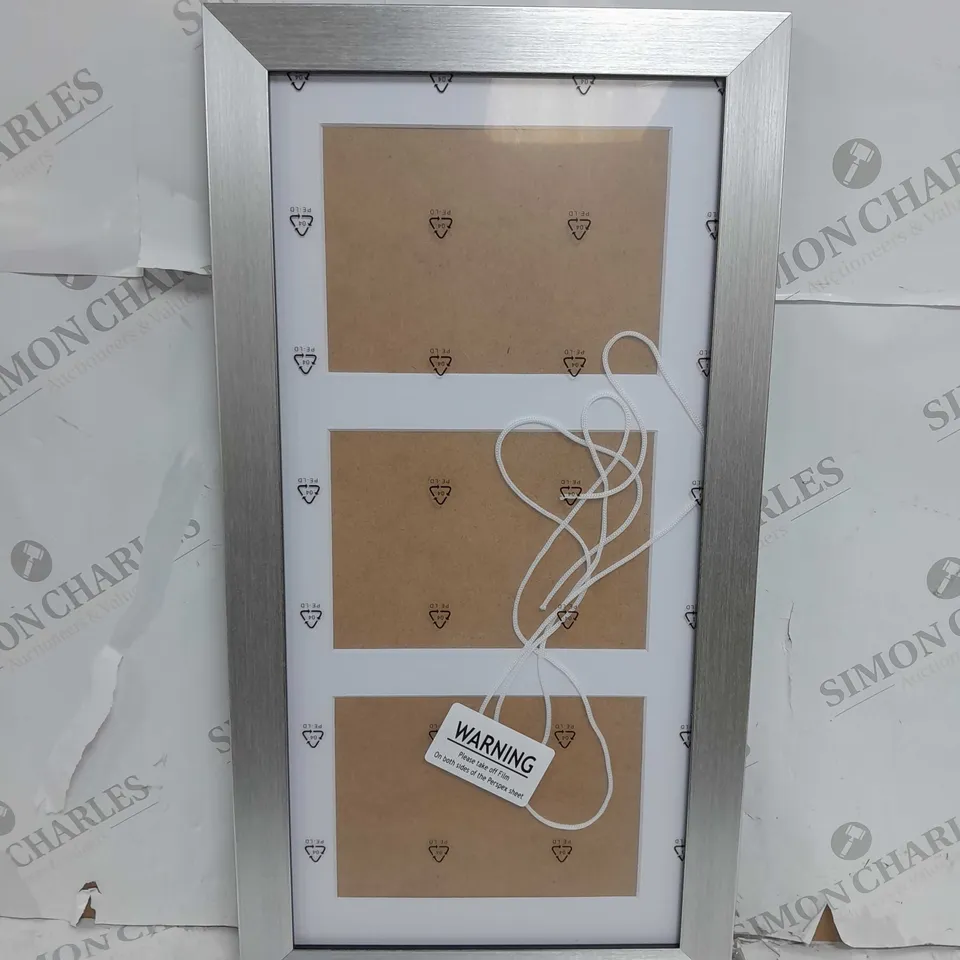 SILVER 3 PHOTO, PHOTO FRAME