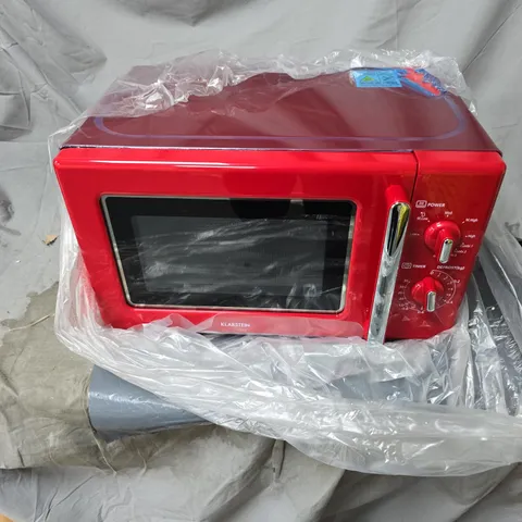 KLARSTEIN MICROWAVE OVEN RED 700W BOXED