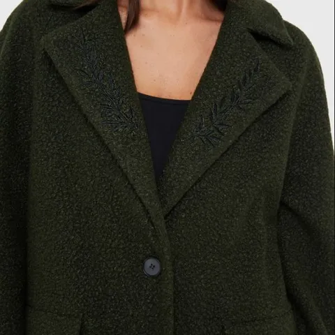 BRAND NEW KILLSTAR NEVERMORE COAT KHAKI SIZE 3XL