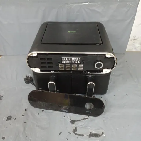 TOWER 10.4L VORTX DUAL BASKET AIR FRYER IN BLACK - COLECTION ONLY