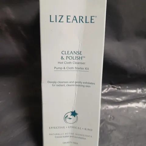LIZ EARLE CLEANSE & POLISH HOT CLOTH CLEANSER STARTER KIT – BOXED 100 ML