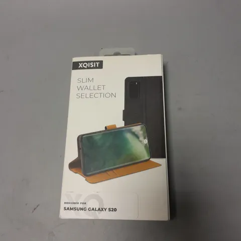 BOX OF APPROXIMATELY 50 BRAND NEW XQISIT SLIM WALLET SELECTION FOR SAMSUNG GALAXY S20