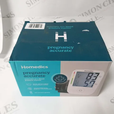 BOXED HOMEDICS PREGNANCY ACCURATE AUTOMATIC ARM BLOOD PRESSURE MONITOR