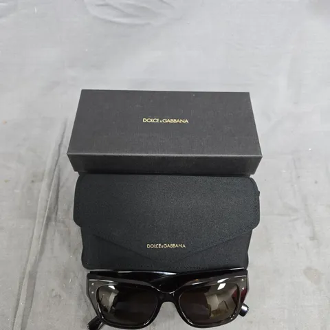 DOLCE & GABBANA CAT EYE SUNGLASSES - BOXED