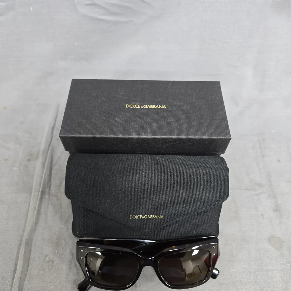 DOLCE & GABBANA CAT EYE SUNGLASSES - BOXED