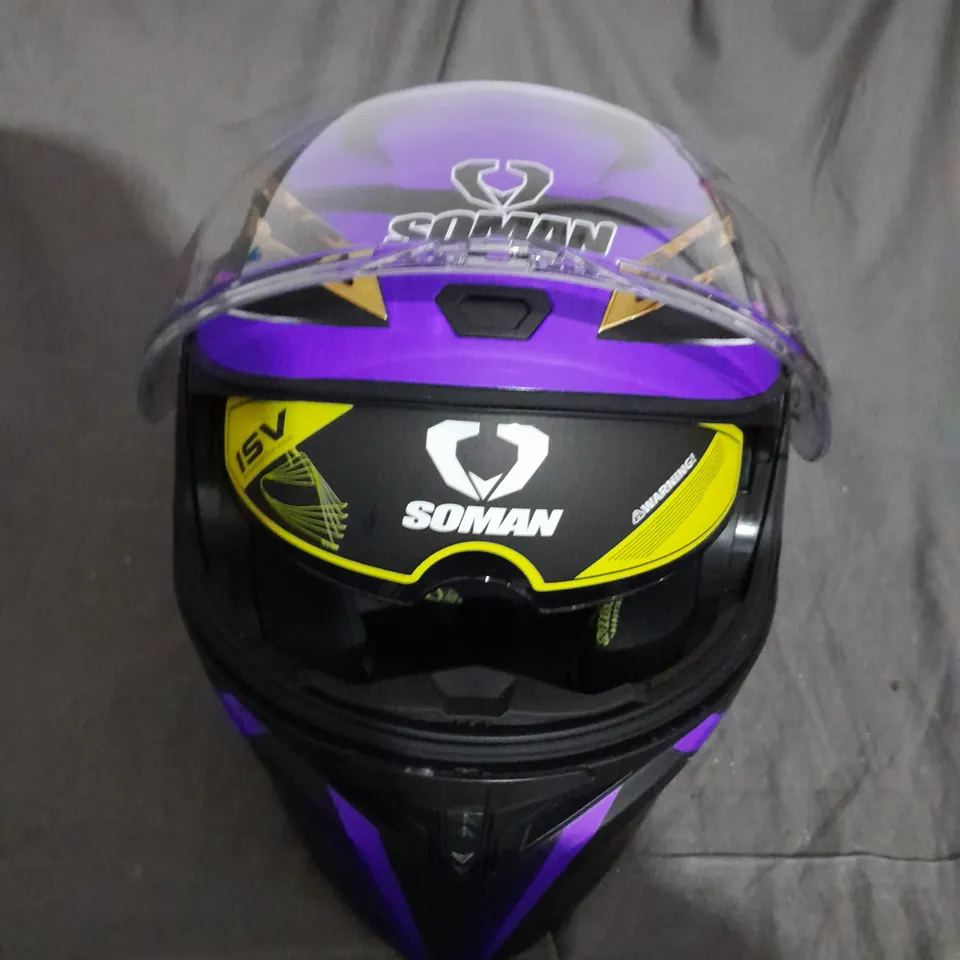 SOMAN DOT HELMET SIZE M 