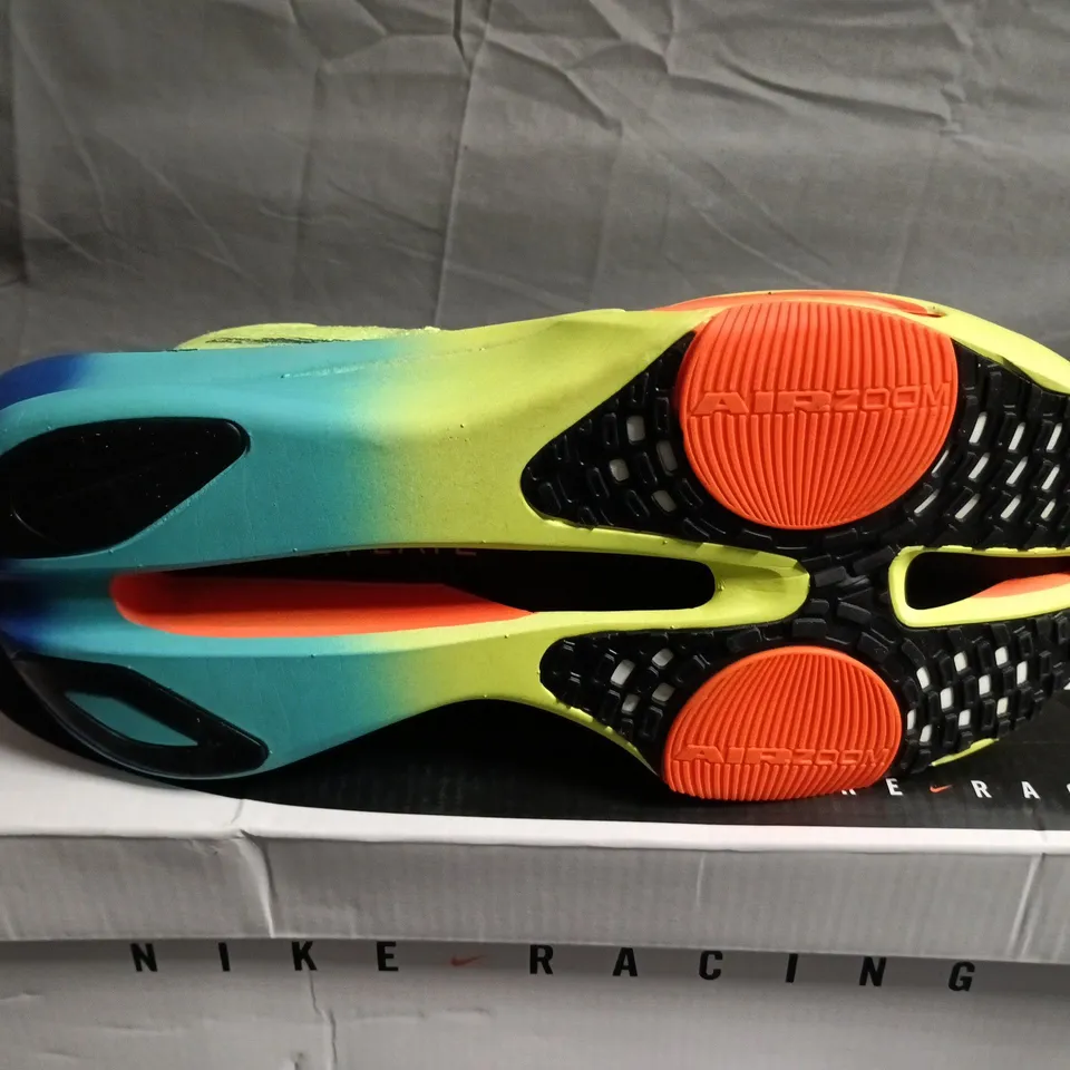BOXED PAIR OF NIKE AIR ZOOM ALPHAFLY RUNNING SHOES – UK SIZE 10 