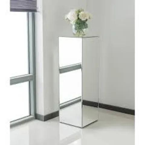 BRAND NEW BOXED HOMESDIRECT365 MIRRORED PEDESTAL LARGE