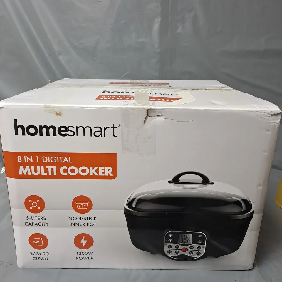 HOMESMART 8-IN-1 DIGITAL MULTI COOKER