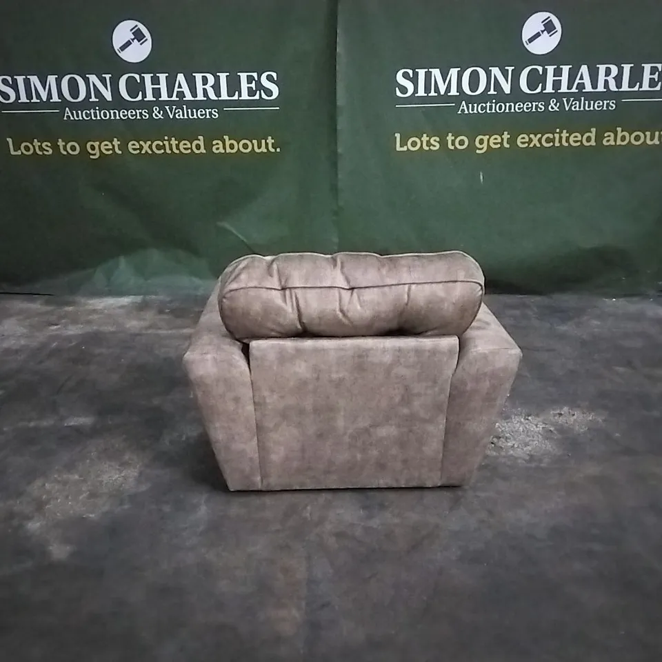 QUALITY DESIGNER AMAYA FABRIC ARMCHAIR 