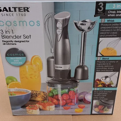 BOXED SALTER COSMOS 3IN1 BLENDER SET