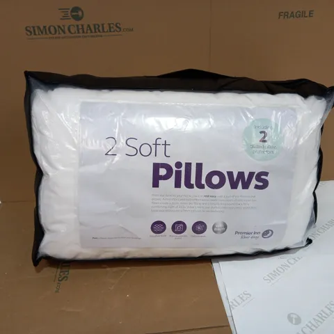 PACK OF 2 PREMIER INN PILLOWS