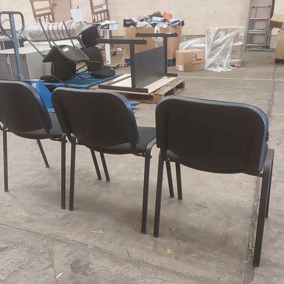 SET OF 3x OFFICE CHAIRS