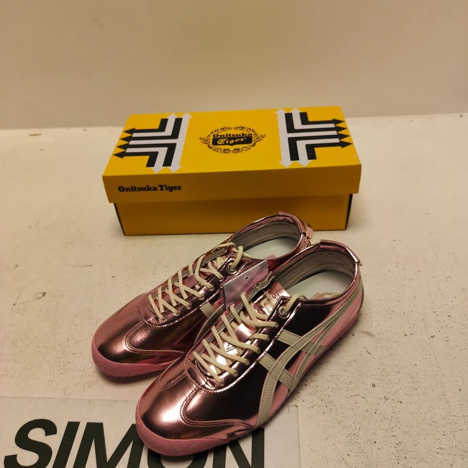 ONITSUKA TIGER MEXICO 66 SD SNEAKERS – CRYSTAL PINK / CREAM – UNISEX UK 5.5