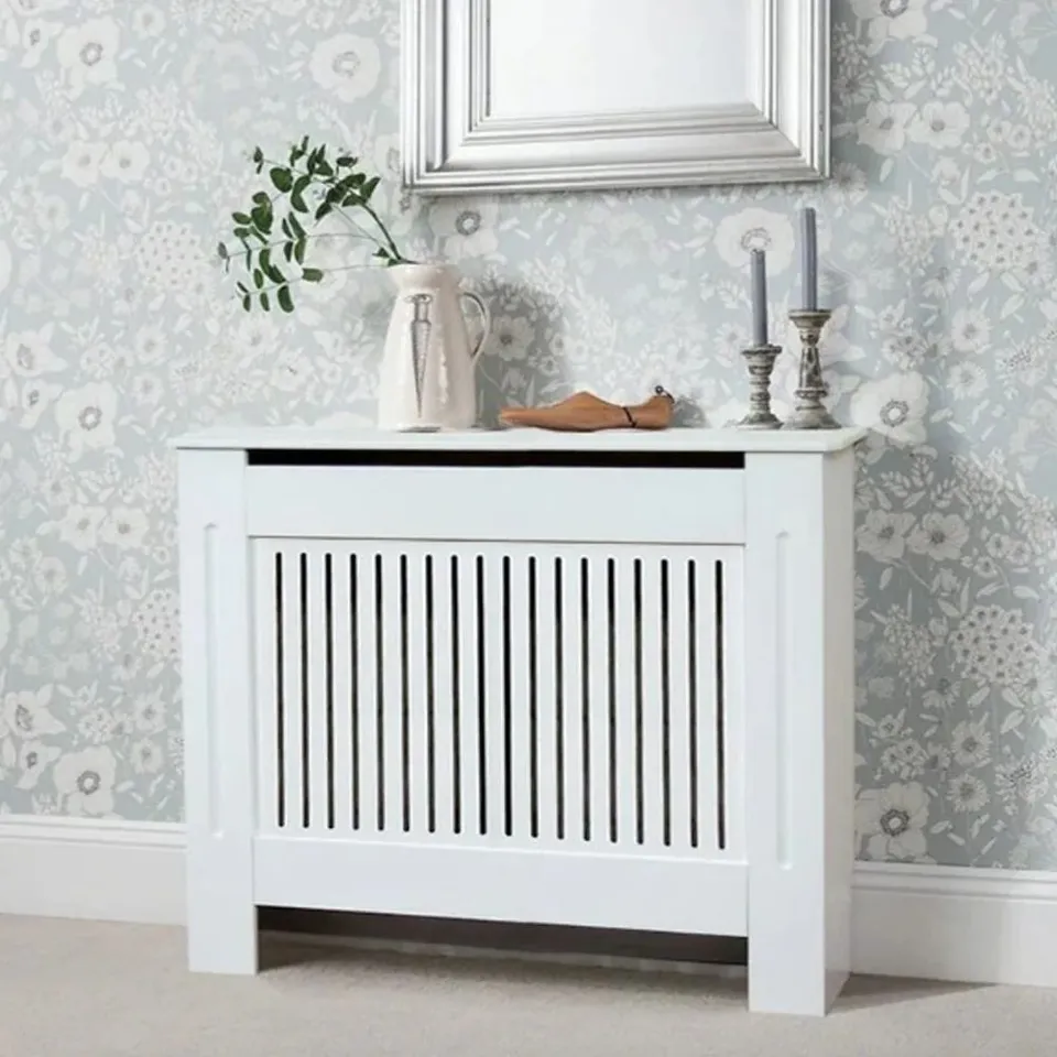 FURNITURE MAX RADIATOR COVERS IN WHITE SIZE: 172 X 19 X 82