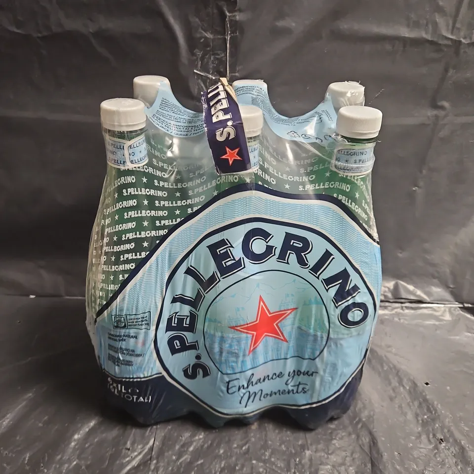 S.PELLEGRINO SPARKLING WATER – 6 X 1L PACK