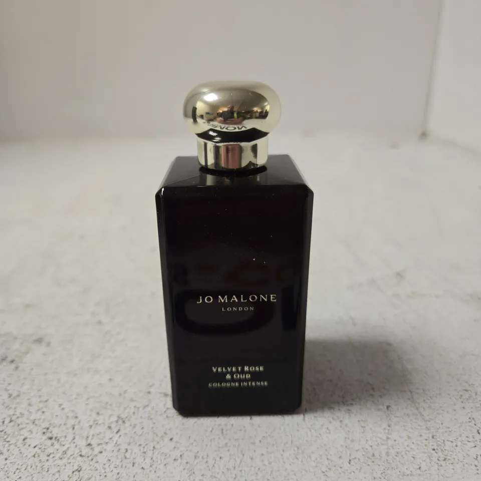 JO MALONE LONDON VELVET ROSE AND OUD COLOGNE INTENSE 100ML UNBOXED