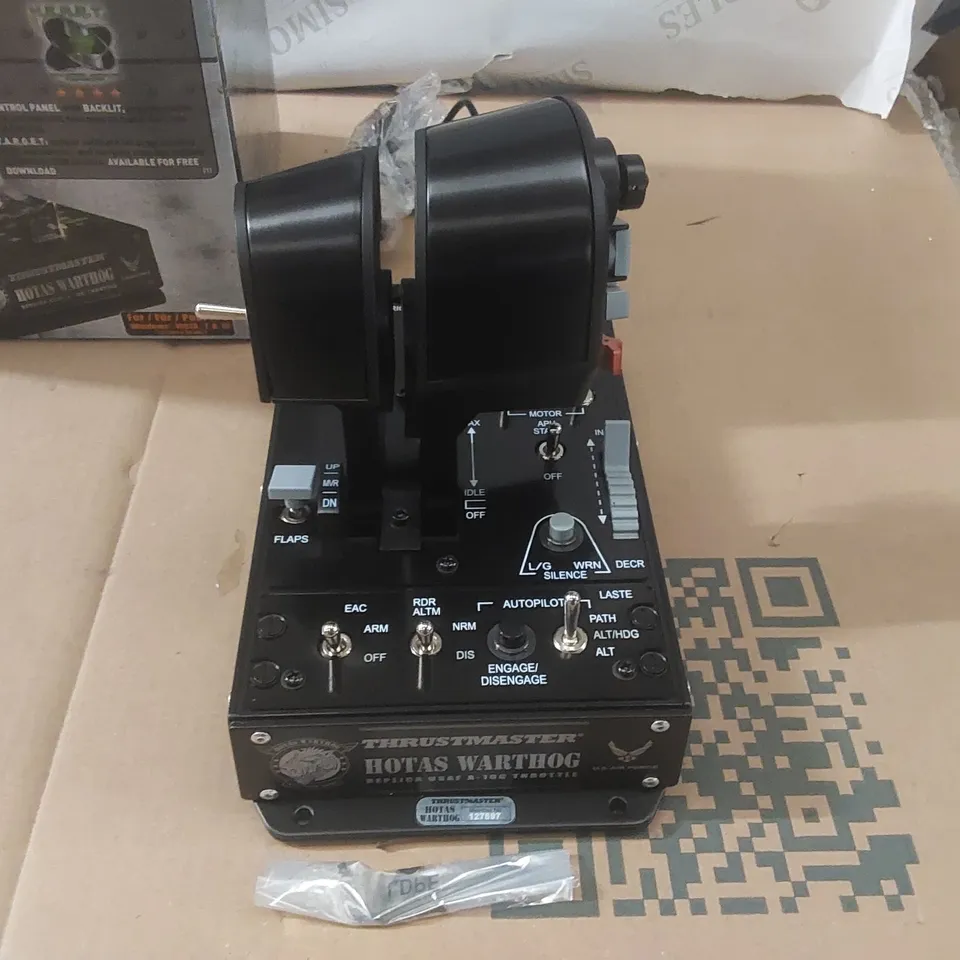 BOXED THRUSTMASTER U.S. AIR FORCE HOTAS WARTHOG DUAL THROTTLES