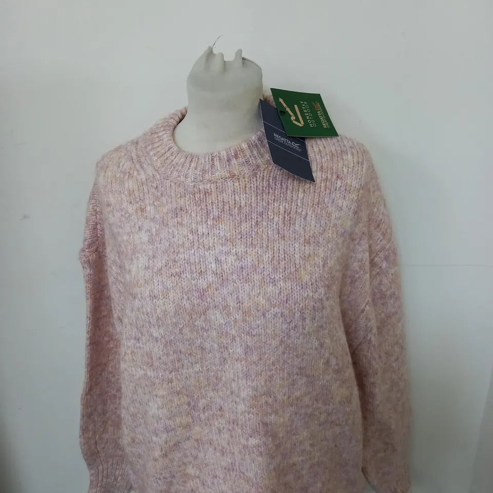 REGATTA KAYLANI KNITTED JUMPER SIZE 8