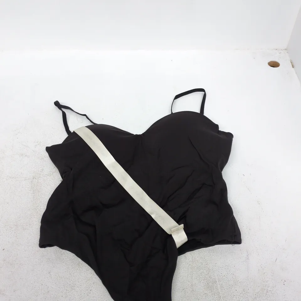 MARS THE LABEL BLACK WOMEN'S BODYSUIT – UK SIZE 14