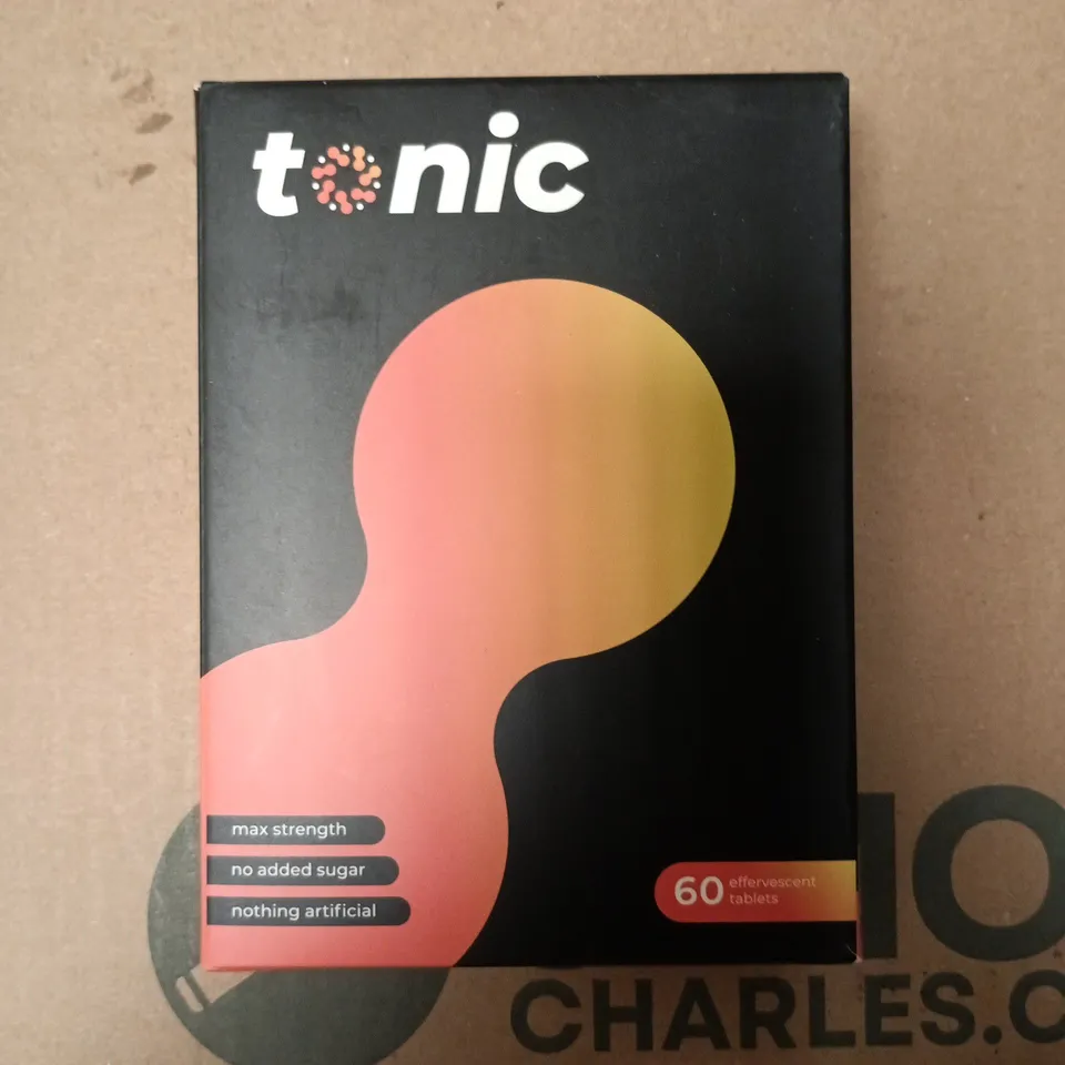 TONIC – 60 EFFERVESCENT TABLETS, MAX STRENGTH