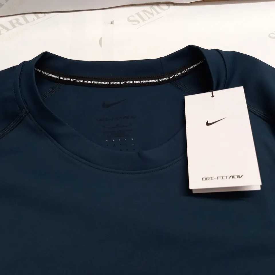 NIKE DRI-FIT ADVANCE DARK TEAL MENS T-SHIRT - M