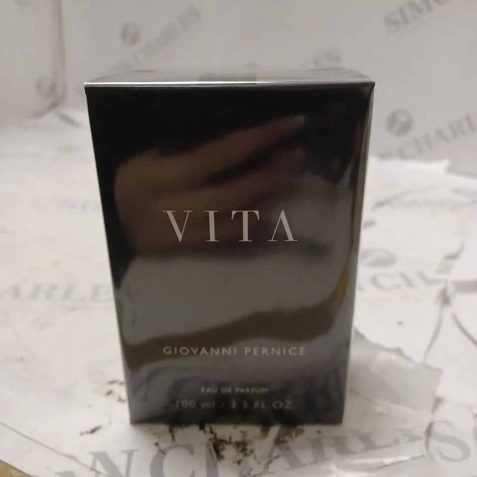 BOXED AND SEALED VITA GIOVANNI PERNICE EAU DE PARFUM 100ML