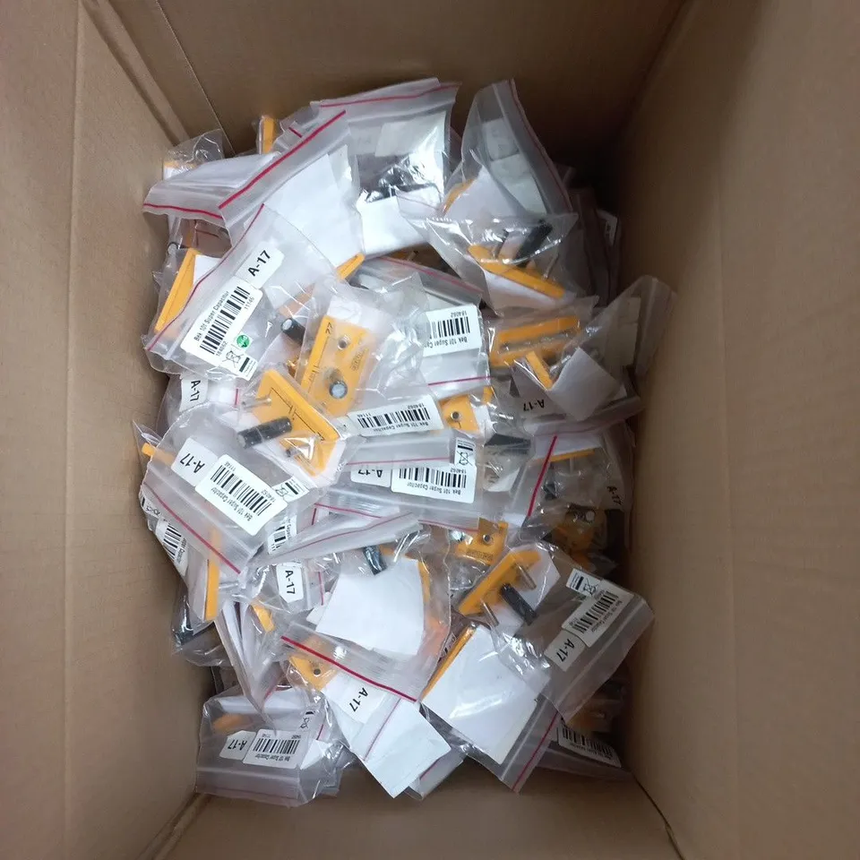 BOX OF APPROXIMATELY 100 BEK 10F SUPERCAPACITORS