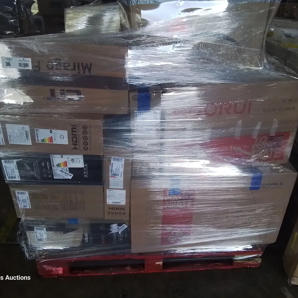 PALLET OF APPROXIMATELY 22 ASSORTED MONITORS TO INCLUDE