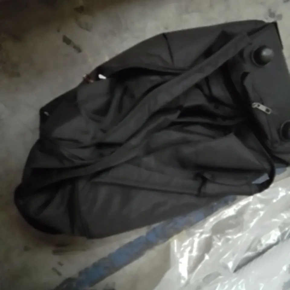 PALLET OF ASSORTED PRODUCTS, INCLUDING, PREMIUM KINGSIZE AIRBED, WORKOUT BAR, WHEELED OVERNIGHT BAG, OUTDOOR RUNNER, AIR COOLER.