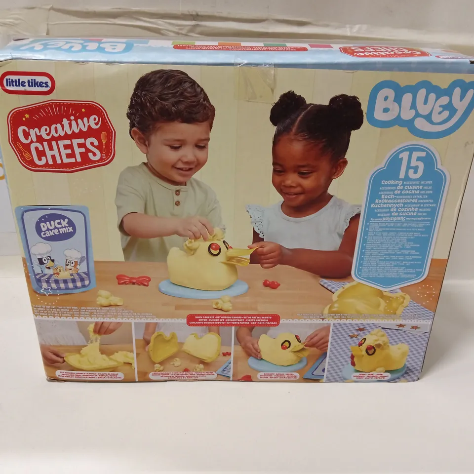 LITTLE TIKES CREATIVE CHEFS DUCK CAKE MIX PLAYSET (3+)