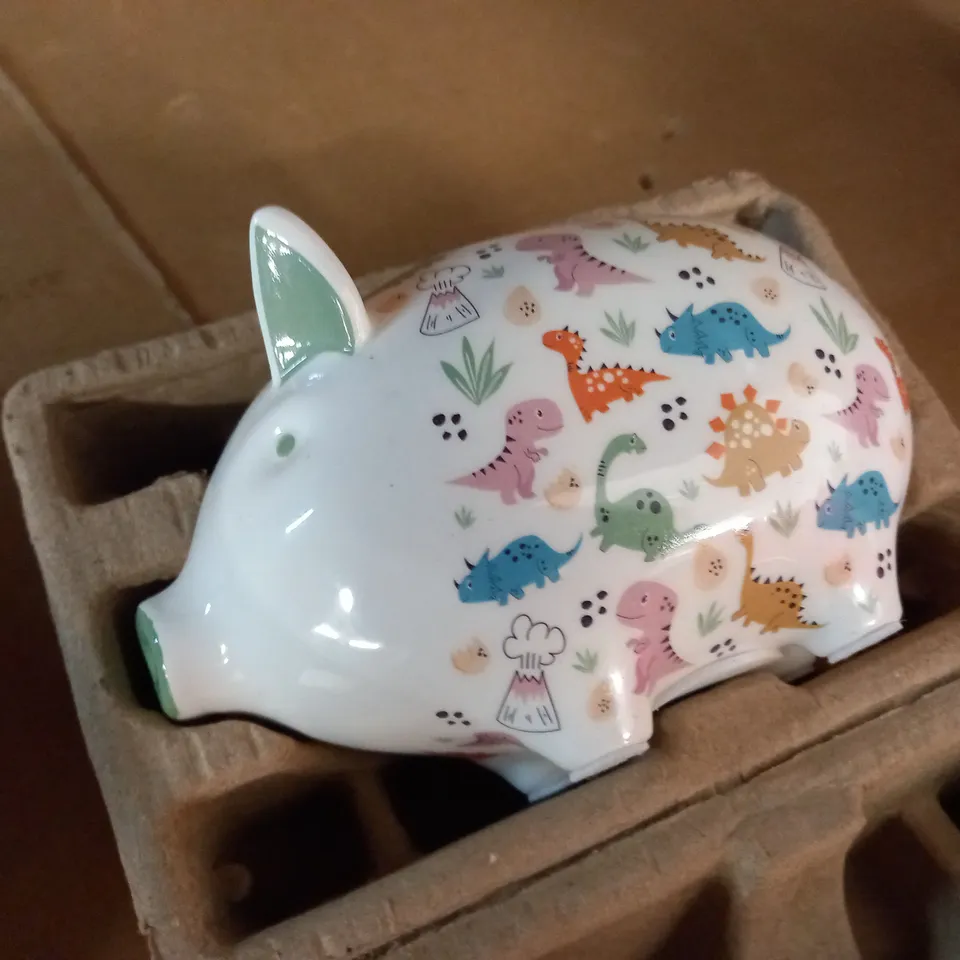 TILLY PIG DINOSAURS MONEY BOX