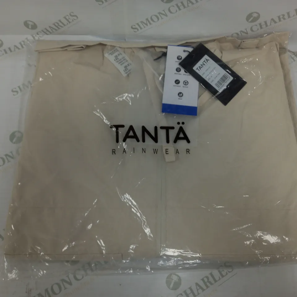 TANTA RAINWEAR ROMINJATI RAINCOAT - WHITECAP GREY - SIZE 40