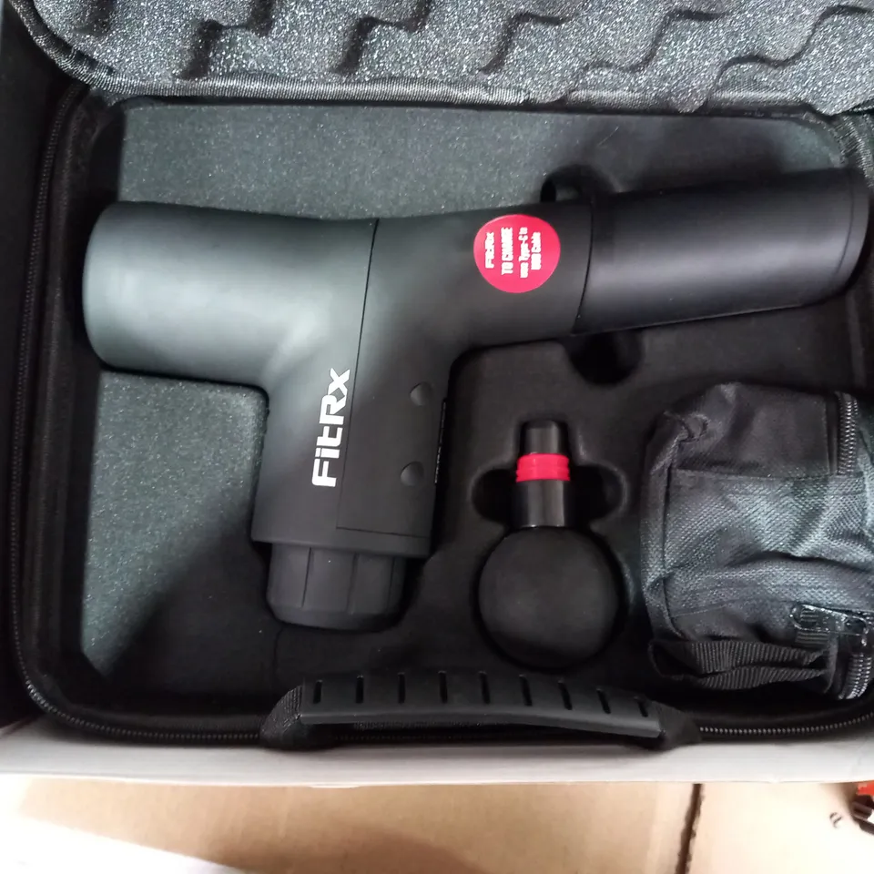 BOXED FIT RX MUSCLE MASSAGE GUN 