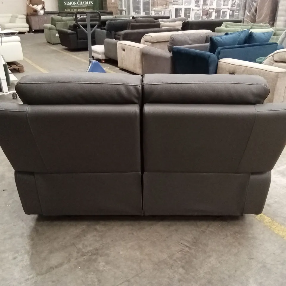 EDISON 2 SEATER MANUAL RECLINER SOFA RRP £649